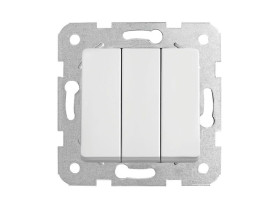 LINNERA S Wyłącznik potrójny biały 91440068 VIKO PANASONIC