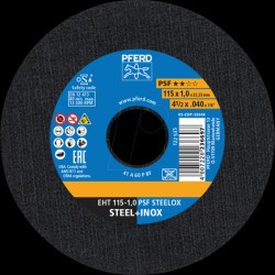 61730100 Cutting discs EHT 115-1.0 PSF STEELOX