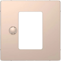 Merten System D Plakietka centralna regulatora uniwersalna szampański MTN5775-6051