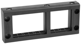 HellermannTyton 440-00003 Ramka do wprowadzania kabli VarioPlate-24_Frame-PL-BK, (D x S x W) 61 x 143.50 x 21 mm, tworzy