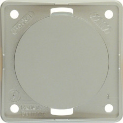 Integro Flow Zaślepka z płytką nośną stal szlachetna lakierowany 945162524