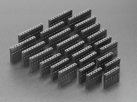 Adafruit Large Single Row Housing Pack for DIY Jumper Cables