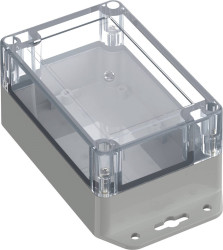 TRU COMPONENTS TC-10860632 Obudowa kołnierza, (D x S x W) 120 x 80 x 60.20 mm, ABS-PC, 1 szt.