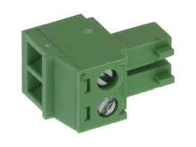 3.81MM EURO PLUG RA GRN 2CKT