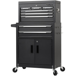 Draper 30681 Combined Roller Cabinet and Tool Chest, 8 Drawer, 24&quot;