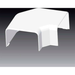 KOPOS 8553_HB Elbow Piece 98x61mm White Low-Voltage Cable Compatible