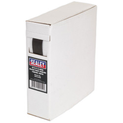 Sealey HST12708 Heat Shrink Tubing Black &#xD8;12.7-6.4mm 8m