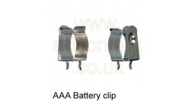 AAA Cell PCB Battery Clip (82) - Keystone
