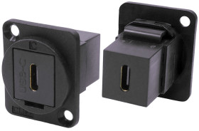 Akcesorium złącza Przełożyć przez złącze RS PRO