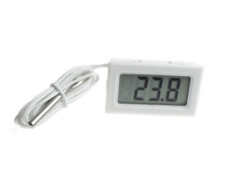 Termometr panelowy -50-290C biały /699