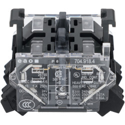 EAO 704.918.4 EAO Series4 Switching Element Slow-Make T 2Nc Pit Silver