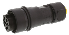 Złącze wielostykowe przemysłowe 8-pinowe Montaż na kablu Gniazdo Bulgin