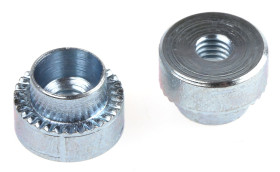 Tuleja nitowana, M3 materiał: Stalowe Ocynkowany elektrolitycznie i pasywowany (pasywacja przezroczysta), Hank