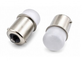 LED 12V P21W BA15S BIALA 2,5W