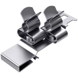 Hebotec 1025-012C HSDZ Cable Clip White Plastic Size 3-6 Fastener