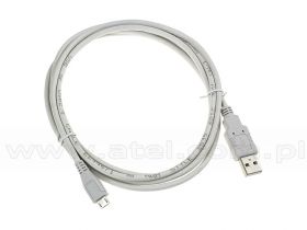 Przyłącze USB, A(M) na microUSB(M), 1,8 m