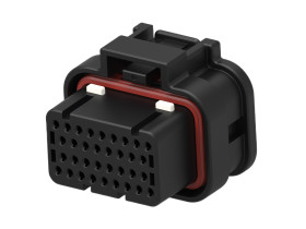 Złącze samochodowe 34-pinowe TE Connectivity 4-rzędowe Żeński SUPERSEAL Montaż na kablu Obudowa