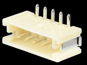 B5B-ZR-SM4-TF JST - pin header, 1.5-mm spacing, 1x5-pin, straight
