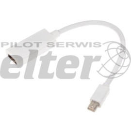 Adapter wtyk miniDisplayPort - gniazdo HDMI