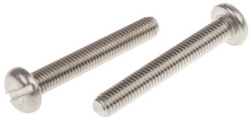 Śruby maszynowe M5 łeb z łbem walcowym soczewkowym Stal nierdzewna długość 35.0mm skok 0.80mm