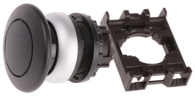 Przycisk, Ø 29.7mm, IP69K, kolor: Czarny, Eaton, RMQ Titan M22