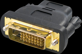 C 197 B Adapter, DVI 24+1 connector to HDMI A port