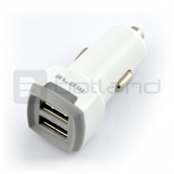 Ładowarka / zasilacz samochodowy Blow 5V/3,1A 2 x USB