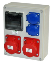 Zestaw zasilający MIKO-4M 2x16A/5P + 2x230V IP44 E901304021