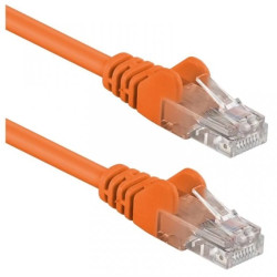 patchcord Cat5e UTP CCA pomarańczowy /3 m/