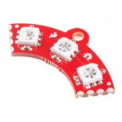 Lumenati 90R - 3x LED RGB APA102C - cyfrowe, adresowane - SparkFun COM-14358