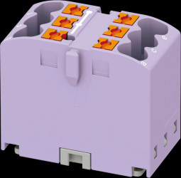 3273280 PTFIX 6x2.5 distributor block, purple