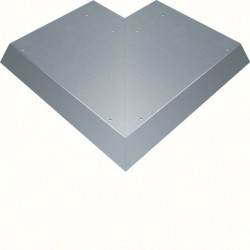 tehalit.AK Pokrywa kanału napodłogowego Kąt zew przedł 1-stronna skos L=800 400x70 stal AKBA4000701V