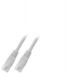 Kabel krosowy patchcord securityNET UTP kat.6 szary 1m PVC PC-6UTPPVC-GY1