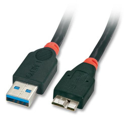 LINDY USB 3.0 W/W MICR 1M