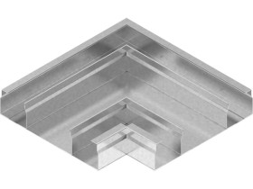 Kolanko trzytorowe KKNt250H38 530925 BAKS