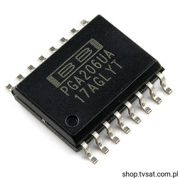 PGA206UA Programmable Gain Amplifier SMD-SO16 BB