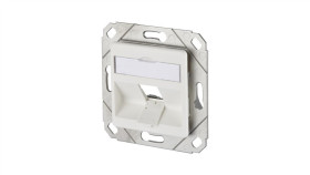Metz Connect Puszka Połączeniowa Keystone Podtynkowa 1 Port Pusta Biała