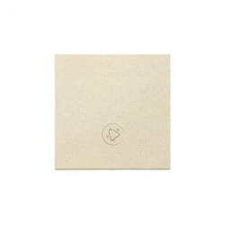 Simon 55 Klawisz pojedynczy z oczkiem z piktogramem dzwonek do: SP1M Szampański mat TKWD1L/144