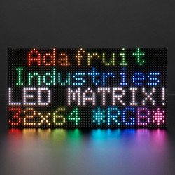 64x32 RGB LED Matrix - 4mm pitch