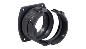 Kołnierz przyłączeniowy do węża MAXI PA SILVYN AFG-PA 95 czarny 55001085