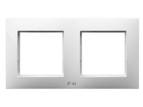 ARIA Ramka 2 podwójna do wyłączników IP-44 biały RH-2U/00 OSPEL