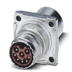 Złącze wielostykowe przemysłowe 17-pinowe M17 Montaż przedni Wtyczka Phoenix Contact