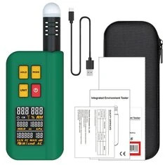BSIDE GX1 4w1 Kompleksowy Tester Temperatury otoczenia wilgotność światło hałasu Tester wysokości z funkcjami testu decybeli A&C