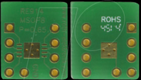 RE914 Adapter MSOP8 0.65-mm pitch RM 2.54 mm