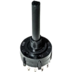 Przełącznik obrotowy, SP8T, 2,5 A, 125V ac, 8-położeniowy, C & K A