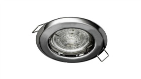 Oprawa Alfa Okrągła Stała Bs Grafit Stalowa