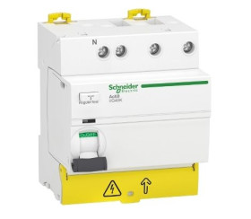 RCCB, Typ AC, 3+N-biegunowy, 40A, 30mA, Schneider Electric, Acti9 iIG40K Acti9 380 → 415V ac