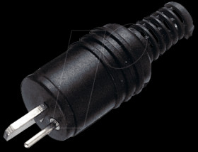 Loudspeaker connector, screw terminals, black