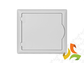 Rozdzielnica podtynkowa 6 modułowa 1x6M drzwi pełne IP40 ECONOMIC BOX RP N+PE 2511-00 ELEKTRO-PLAST NASIELSK