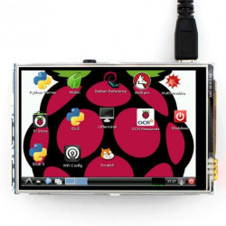 Ekran dotykowy - rezystancyjny LCD TFT 3,5'' 320x480px GPIO do Raspberry Pi